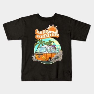 hello sunshine Kids T-Shirt